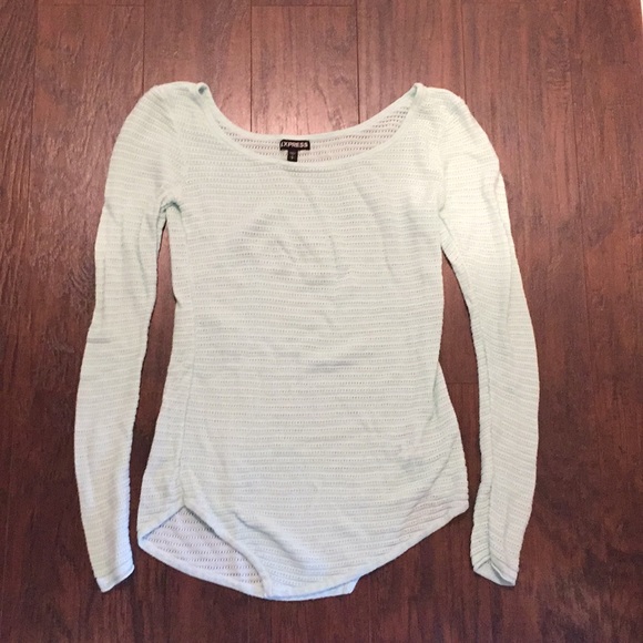 Express Mint Sweater - Picture 3 of 3